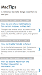 Mobile Screenshot of mactips.lotsaoxen.com